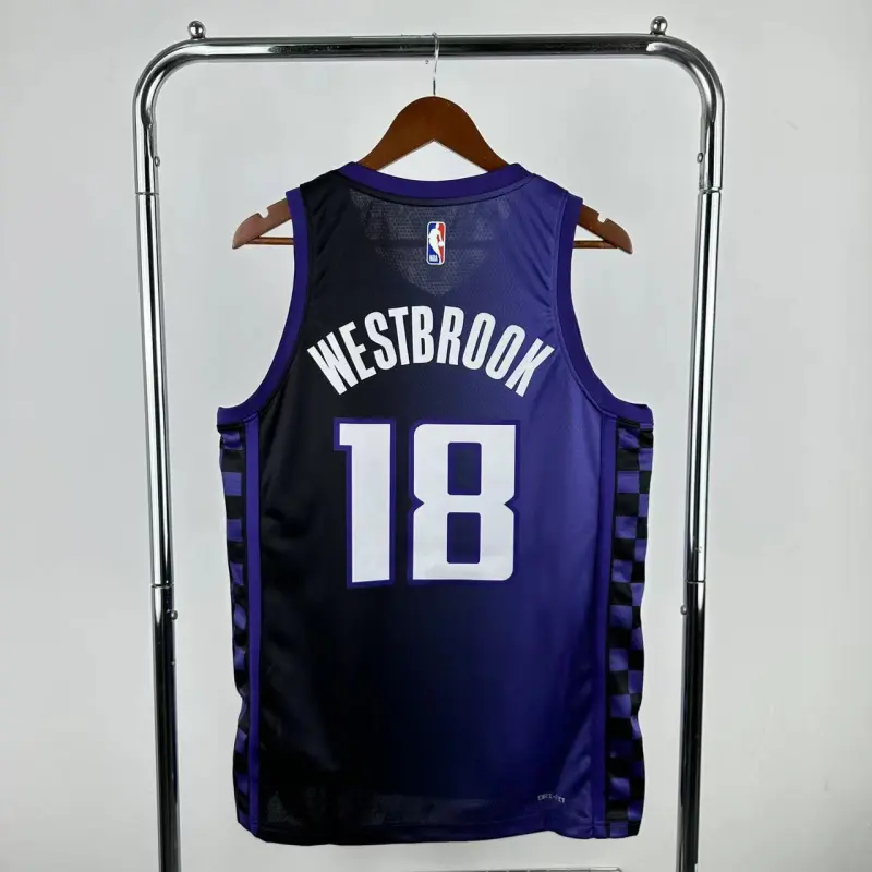 2024-25 Sacramento Kings Russell Westbrook #18 Men’s Jersey
