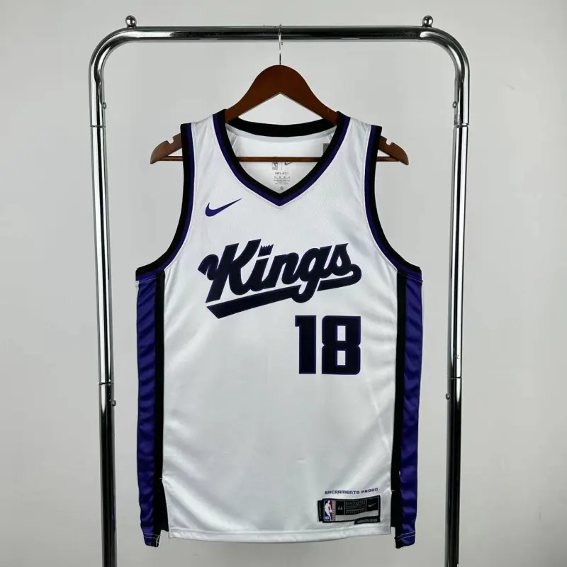 2024-25 Sacramento Kings White Russell Westbrook #18 Men’s Jersey