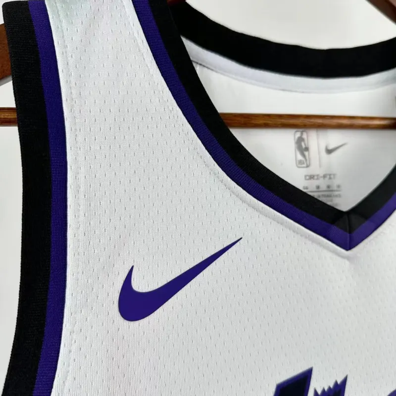 2024-25 Sacramento Kings White Russell Westbrook #18 Men’s Jersey