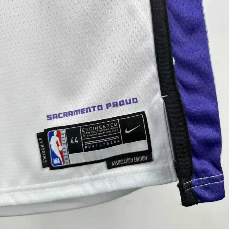 2024-25 Sacramento Kings White Russell Westbrook #18 Men’s Jersey