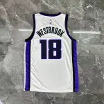 2024-25 Sacramento Kings White Russell Westbrook #18 Men’s Jersey