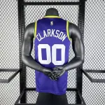 2024/25 Utah Jazz Retro Jordan Clarkson #00 Heren Jersey