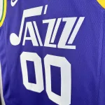 2024/25 Utah Jazz Retro Jordan Clarkson #00 Heren Jersey