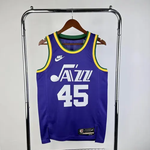 2024/25 Utah Jazz Retro Donovan Mitchell #45 Men's Jersey