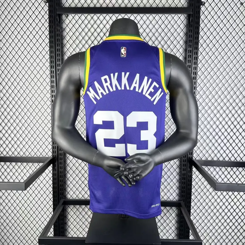 2024/25 Utah Jazz Retro Lauri Markkanen #23 Men’s Jersey