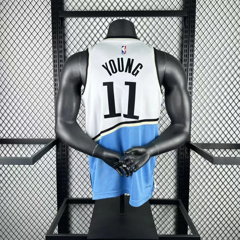 2025/26 Atlanta Hawks City Edition Trae Young #11 Jersey | NBA Swingman Jersey