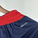 Calções de homem azuis 2025/26 dos LA Clippers