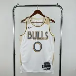 Maillot homme Chicago Bulls City Edition Coby White #0 2025/26 2025/26 Chicago Bulls City Edition Coby White #0 Men’s Jersey