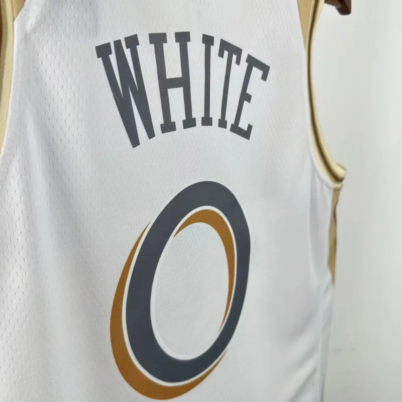 2025/26 Chicago Bulls City Edition Coby White #0 Men’s Jersey