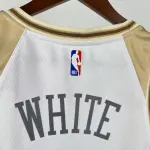2025/26 Chicago Bulls City Edition Coby White #0 Men’s Jersey