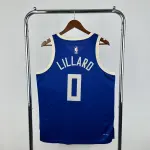2025/26 Milwaukee Bucks City Edition Damian Lillard #0 Men’s Jersey