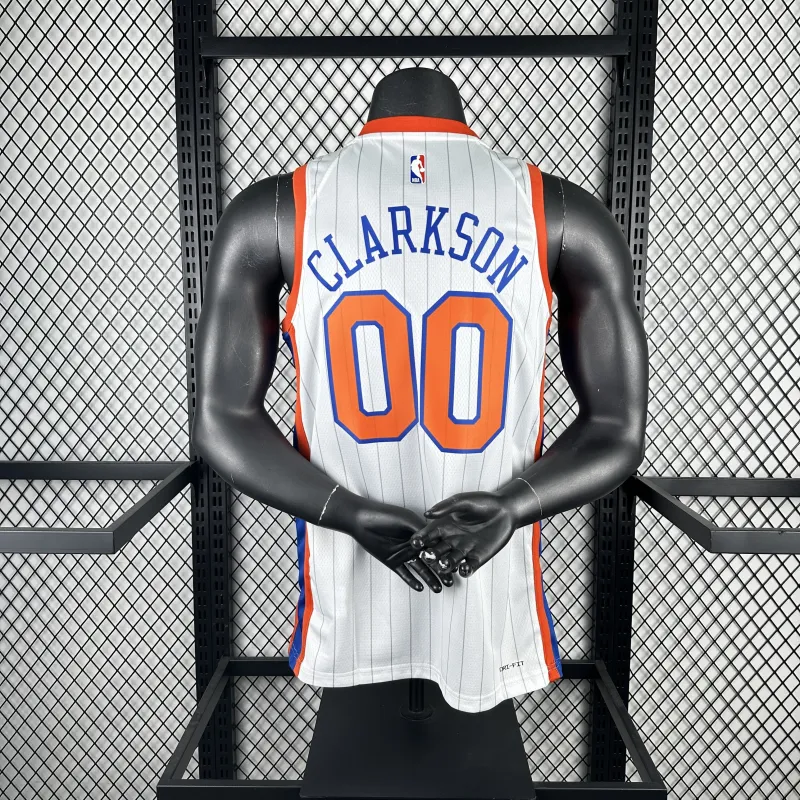 2025/26 New York Knicks City Edition Jordan Clarkson Jersey | NBA Swingman Jersey