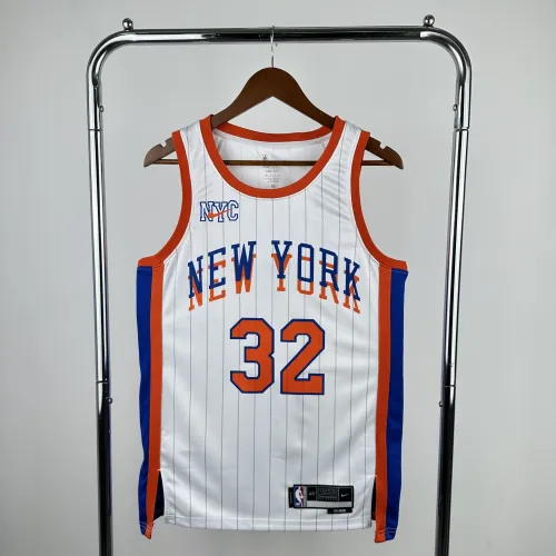 2025/26 New York Knicks City Edition Karl-Anthony Towns #32 Jersey | NBA Swingman Jersey