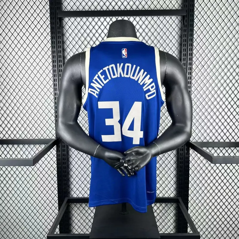 2025/26 Milwaukee Bucks City Edition Giannis Antetokounmpo #34 Men’s Jersey