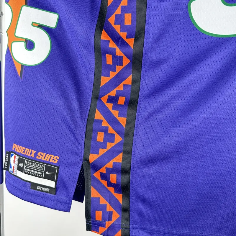 2025/26 Phoenix Suns City Edition Kevin Durant #35 Men’s Jersey