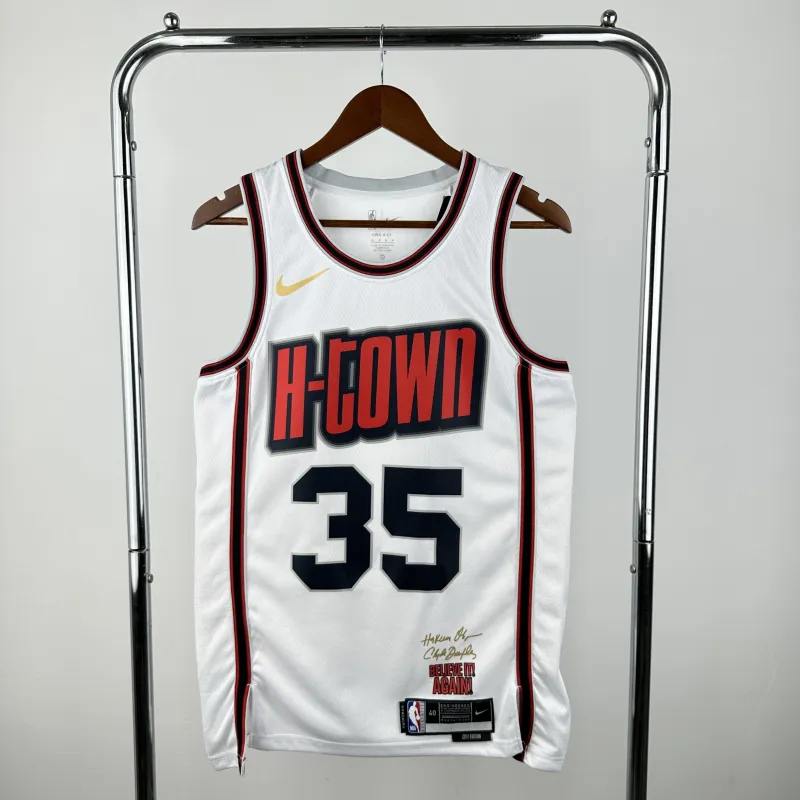 2025/26 Houston Rockets City Edition Kevin Durant #35 Camisola para homem