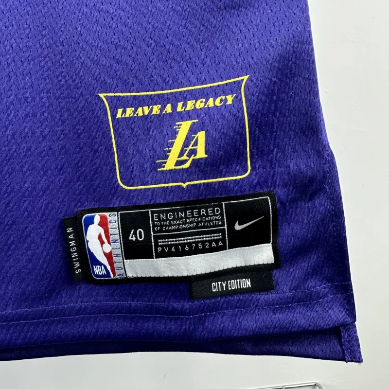 2025/26 Los Angeles Lakers City Edition Luka Doncic #77 Heren Jersey