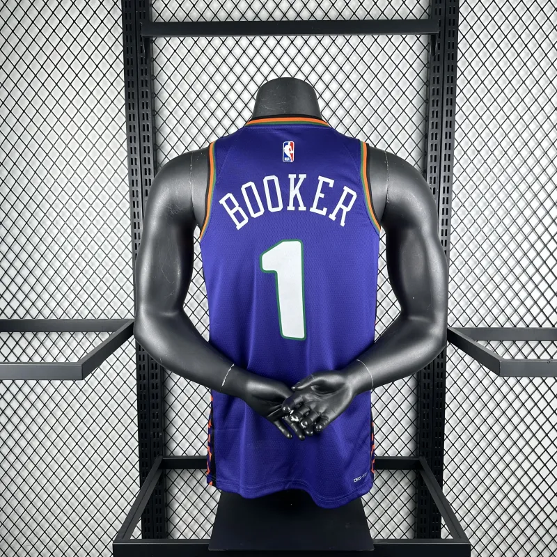 2025/26 Phoenix Suns City Edition Devin Booker #1 Uomo
