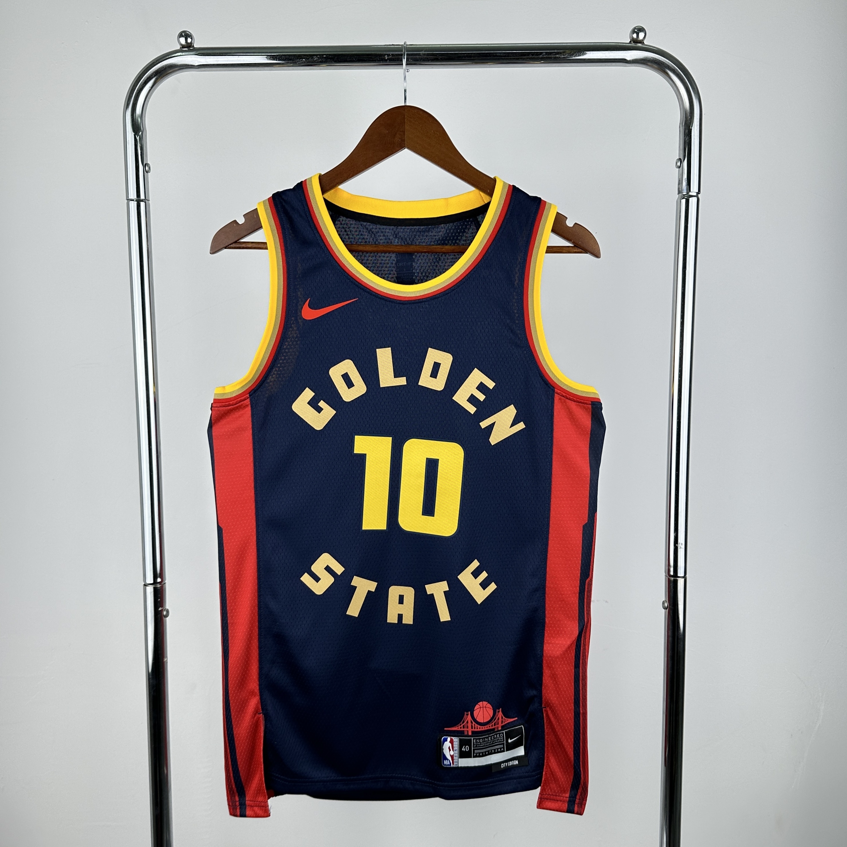 2025/26 Golden State Warriors City Edition Buddy Hield #10 Men#039;s Jersey