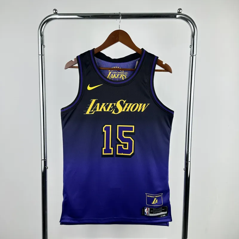 2025/26 Los Angeles Lakers Stadt Edition Austin Reaves #15 Herren Trikot