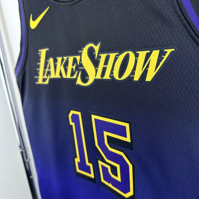 2025/26 Los Angeles Lakers Stadt Edition Austin Reaves #15 Herren Trikot