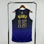 2025/26 Los Angeles Lakers Stadt Edition Austin Reaves #15 Herren Trikot