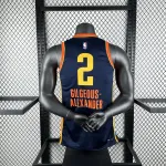 2025-26 Oklahoma City Thunder City Edition Shai Gilgeous-Alexander #2 Men’s Jersey