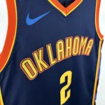 2025-26 Oklahoma City Thunder City Edition Shai Gilgeous-Alexander #2 Men’s Jersey