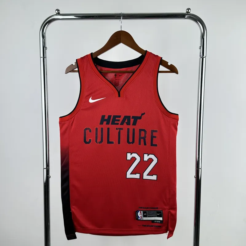 2025/26 Miami Heat City Edition Jimmy Butler #22 Men’s Jersey