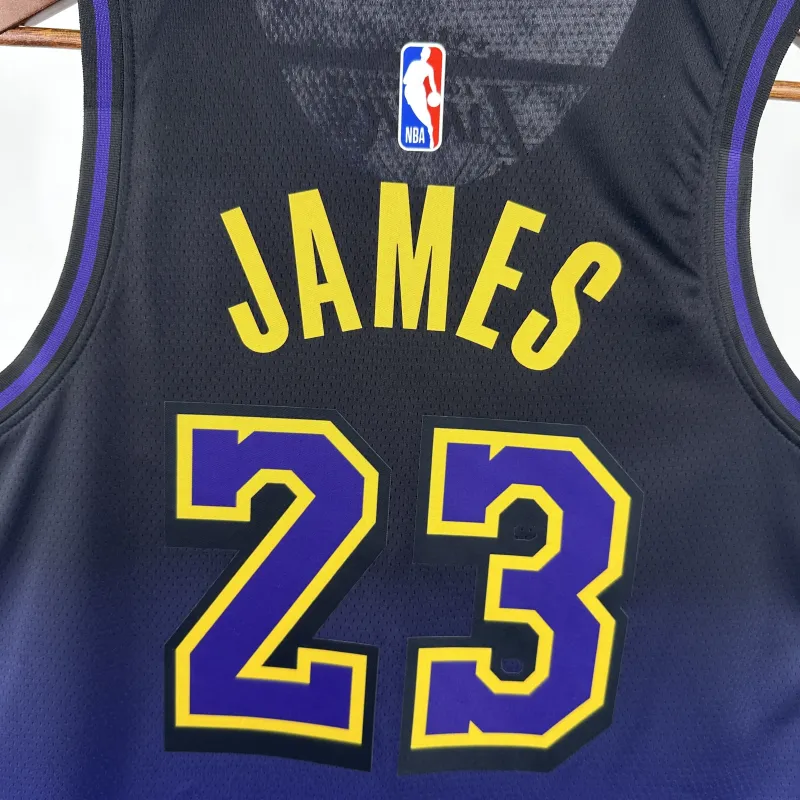Maglia da uomo Los Angeles Lakers City Edition LeBron James #23 stagione 2025/26