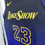 Maglia da uomo Los Angeles Lakers City Edition LeBron James #23 stagione 2025/26
