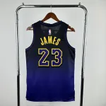 Maglia da uomo Los Angeles Lakers City Edition LeBron James #23 stagione 2025/26