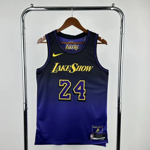 2025/26 Los Angeles Lakers City Edition Kobe Bryant #24 Men's Jersey