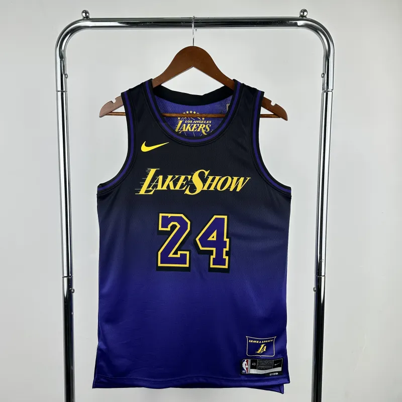 2025/26 Los Angeles Lakers City Edition Kobe Bryant #24 Men’s Jersey