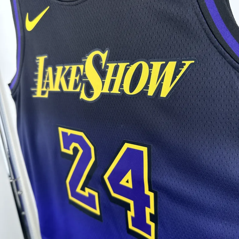 2025/26 Los Angeles Lakers City Edition Kobe Bryant #24 Men’s Jersey