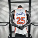 2025/26 New York Knicks City Edition Mikal Bridges #25 Jersey | NBA Swingman Jersey