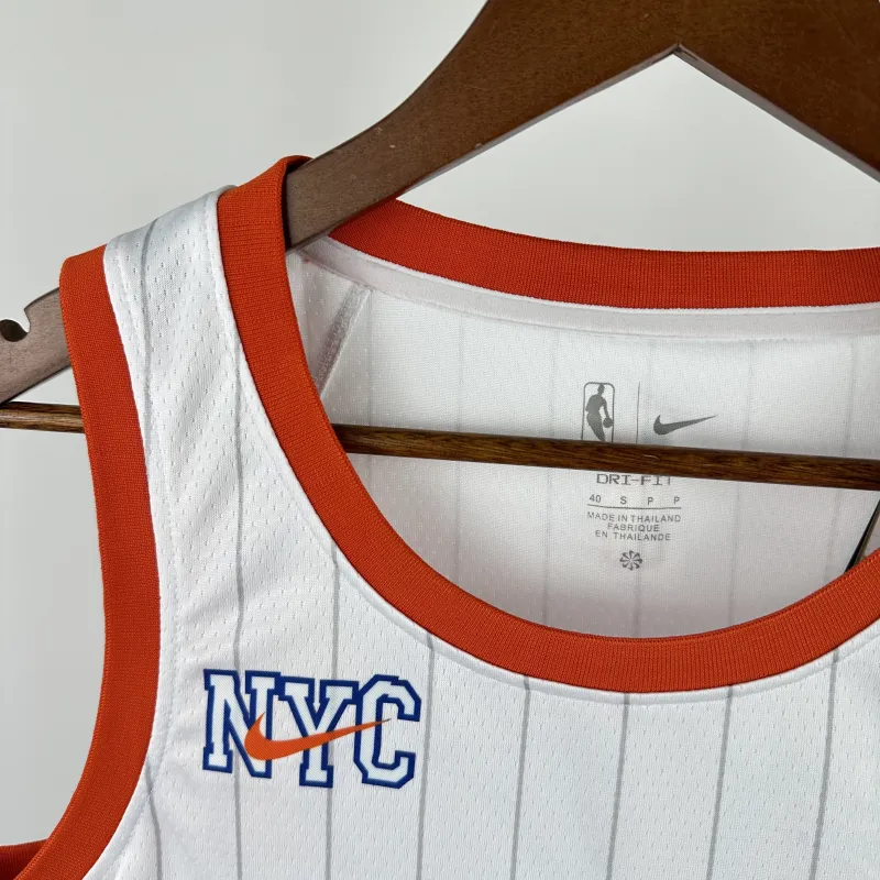 2025/26 New York Knicks City Edition Mikal Bridges #25 Jersey | NBA Swingman Jersey