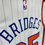 2025/26 New York Knicks City Edition Mikal Bridges #25 Jersey | NBA Swingman Jersey