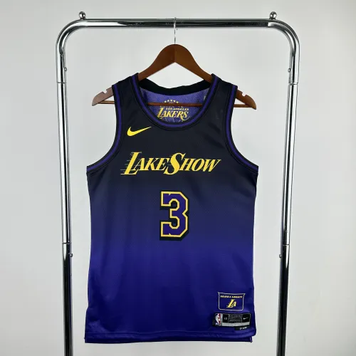 Los Angeles Lakers City Edition Anthony Davis #3 Herren-Trikot 2025/26