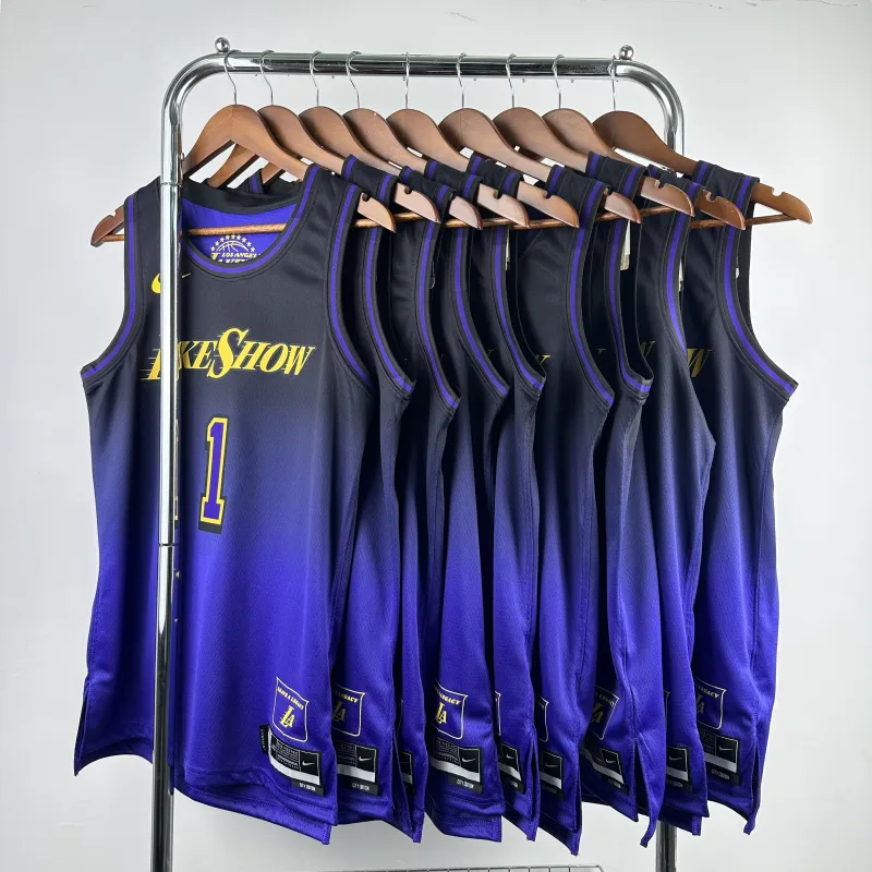 2025/26 Los Angeles Lakers City Edition Anthony Davis #3 Men’s Jersey