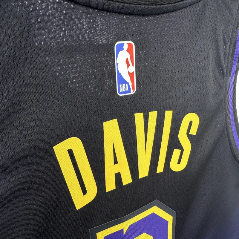 2025/26 Los Angeles Lakers City Edition Anthony Davis #3 Men’s Jersey