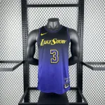 2025/26 Los Angeles Lakers City Edition Anthony Davis #3 Men’s Jersey