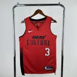 2025/26 Camiseta Miami Heat City Edition Dwyane Wade #3, Hombre 2025/26 Miami Heat City Edition Dwyane Wade #3 Camiseta de hombre