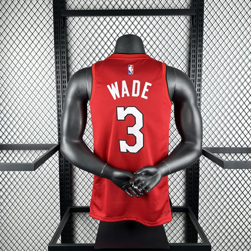 2025/26 Miami Heat City Edition Dwyane Wade #3 Camiseta de hombre