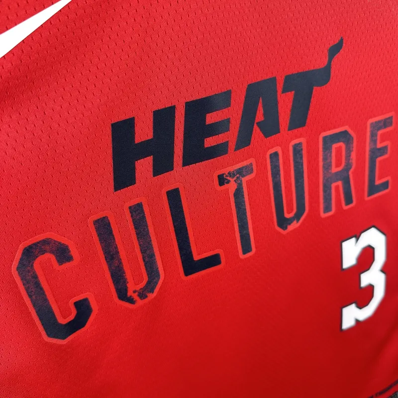 2025/26 Miami Heat City Edition Dwyane Wade #3 Camiseta de hombre