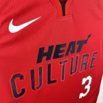 2025/26 Miami Heat City Edition Dwyane Wade #3 Camiseta de hombre