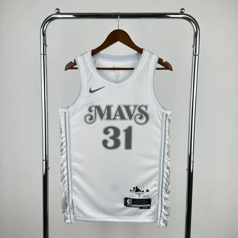 2025/26 Dallas Mavericks City Edition Klay Thompson #31 Men’s Jersey