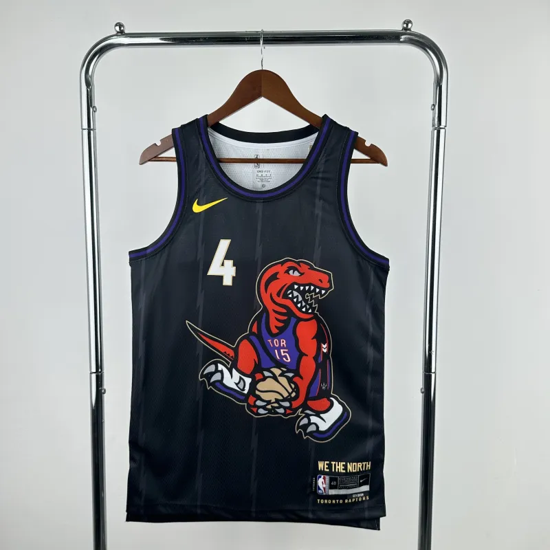2025/26 Toronto Raptors City Edition Scottie Barnes #4 Jersey | NBA Swingman Jersey