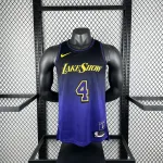 2025/26 Los Angeles Lakers City Edition Dalton Knecht #4 Men’s Jersey