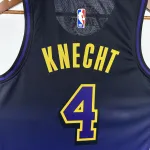 2025/26 Los Angeles Lakers City Edition Dalton Knecht #4 Men’s Jersey